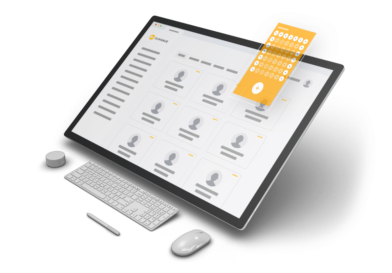 laptop.png image of a tablet with wireless keyboard and mouse