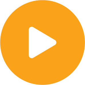 icon of a yellow circle with a triangle pointing right centered in it which is the symbol for play on most music or video devices or streaming servcies