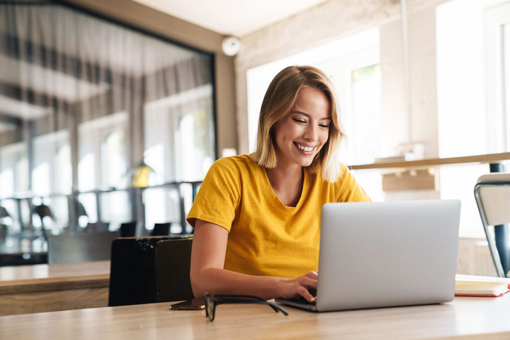 a person researches how to avoid medical coding issues on a computer