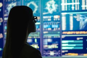 a person looks at a digital board of behavioral health EMR features